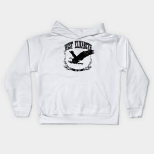 West Elizabeth Eagle Print Kids Hoodie